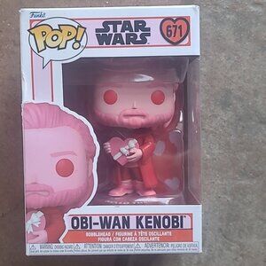 New in box! Star Wars Obi-Wan Kenobi Funko POP bobblehead 671 Valentines Edition